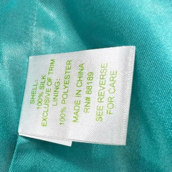 Lilly Pulitzer Jillie Chiffon Strapless Dress Women's 8 Silk Empire Mini NWT - Picture 7 of 13